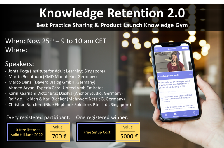 Knowledge Retention – Best Practices & Product Launch Knowledge Gym