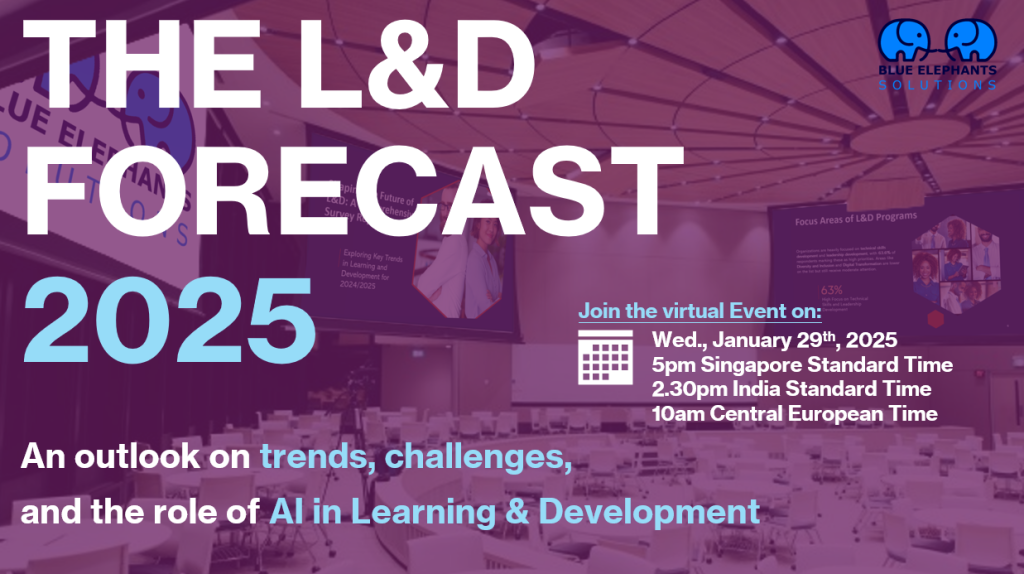 29.01.2025: The L&D Forecast 2025 Webinar – Trends, Challenges, and the Role of AI in L&D